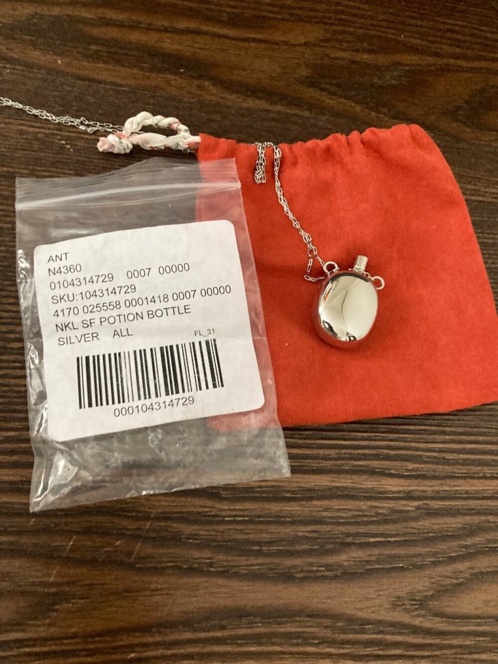 Anthropologie Potion Bottle Pendant Necklace $58 NWT - Picture 5 of 5